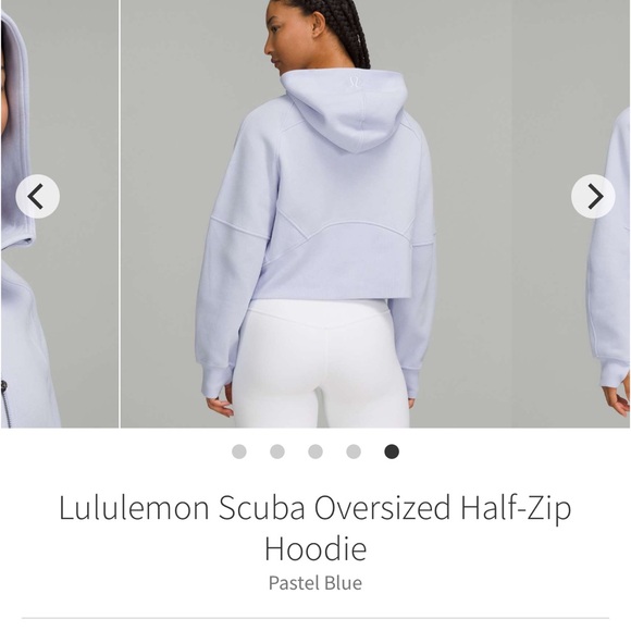 lululemon athletica Scuba Oversized Half Zip Hoodie - Picture 3 of 8